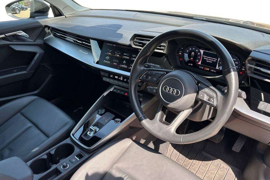 Audi A3 1.0 Tfsi 30 S Line Saloon Euro 6 Black #5
