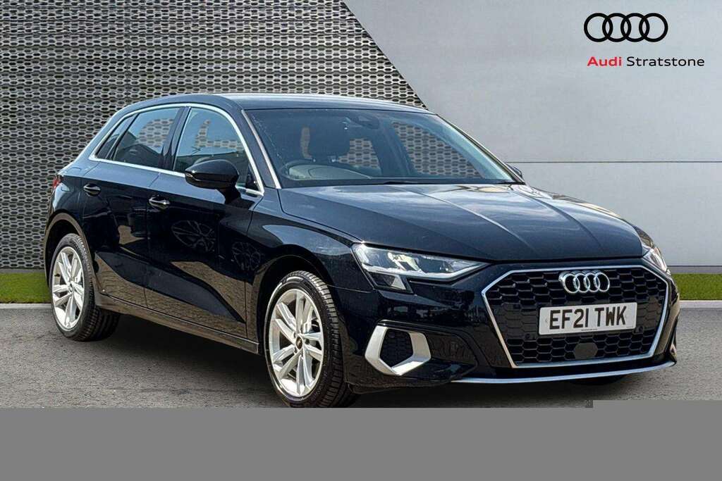 Audi A3 1.0 Tfsi 30 S Line Saloon Euro 6 Black #1