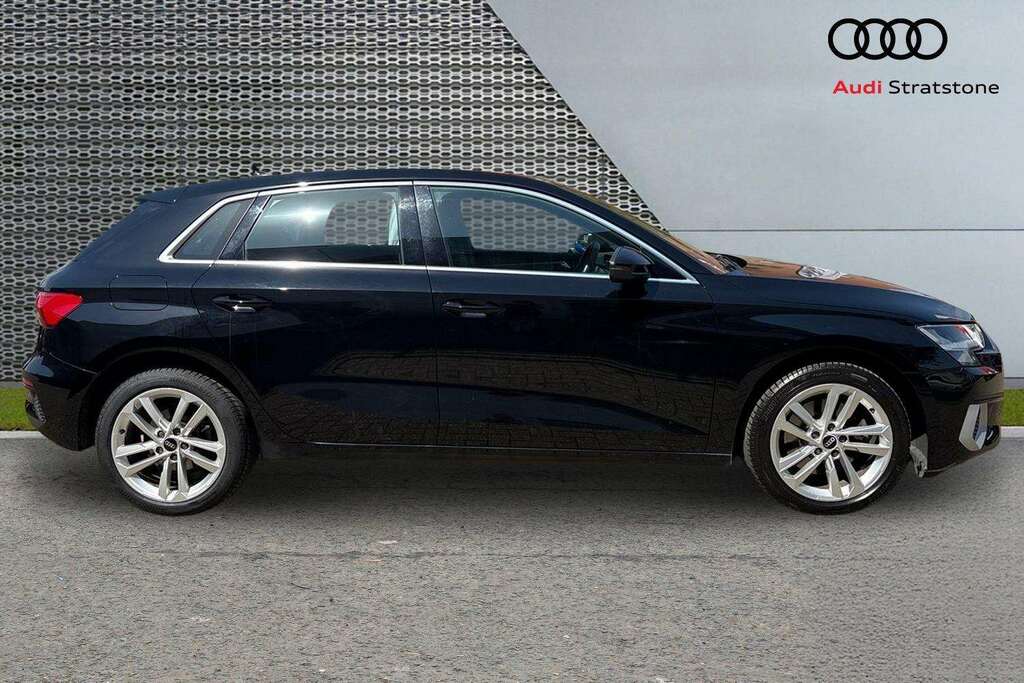 Audi A3 1.0 Tfsi 30 S Line Saloon Euro 6 Black #3