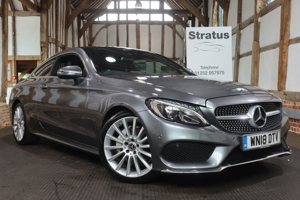 Mercedes-Benz C Class 2.1 C220d Amg Line Premium Plus G-tronic Euro 6 Grey