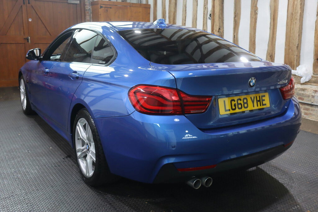 BMW 4 Series Gran Coupe 2.0 420I Gpf M Sport Euro 6 S S Blue #4