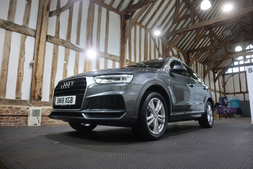 Audi Q3 2.0 Tdi Black Edition Suv S Tronic Quat Blue #68