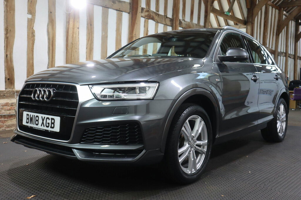 Audi Q3 2.0 Tdi Black Edition Suv S Tronic Quat Blue #9