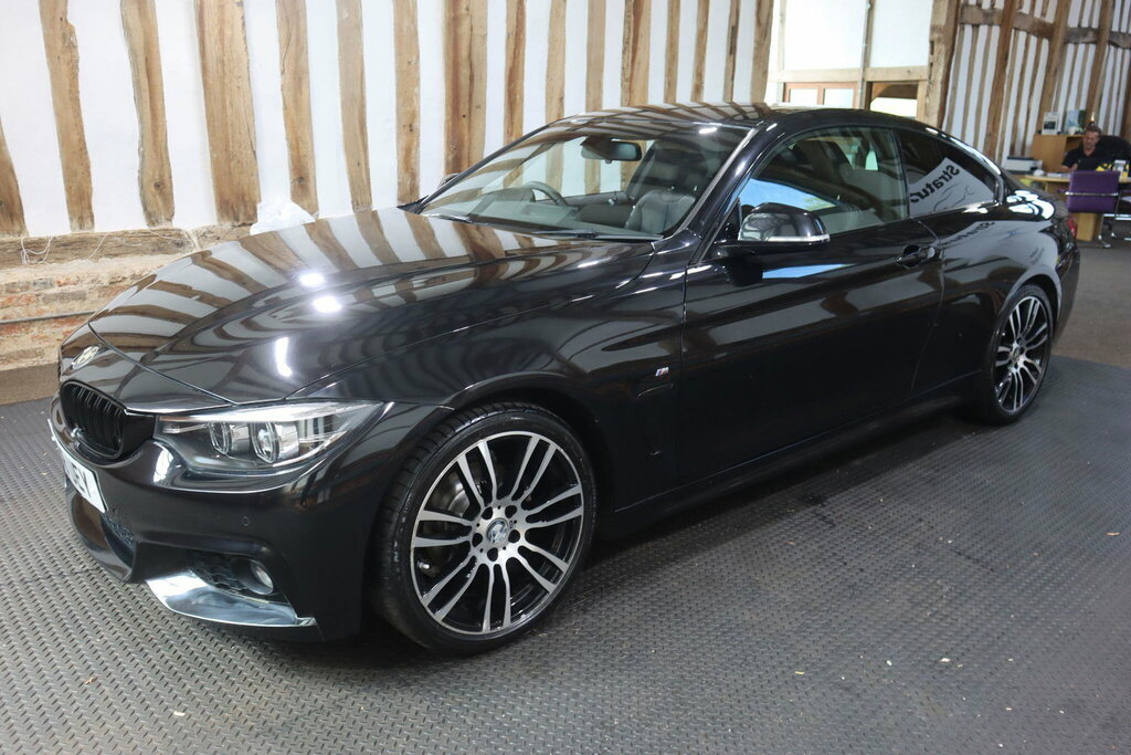 BMW 4 Series 2.0 420I M Sport Euro 6 S S Black #3