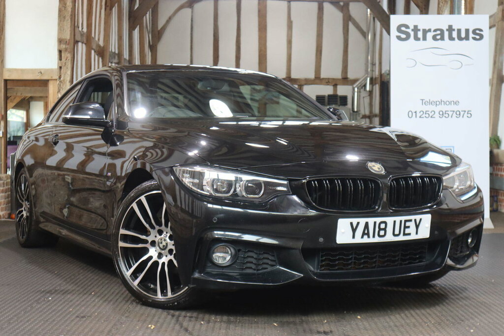 BMW 4 Series 2.0 420I M Sport Euro 6 S S Black