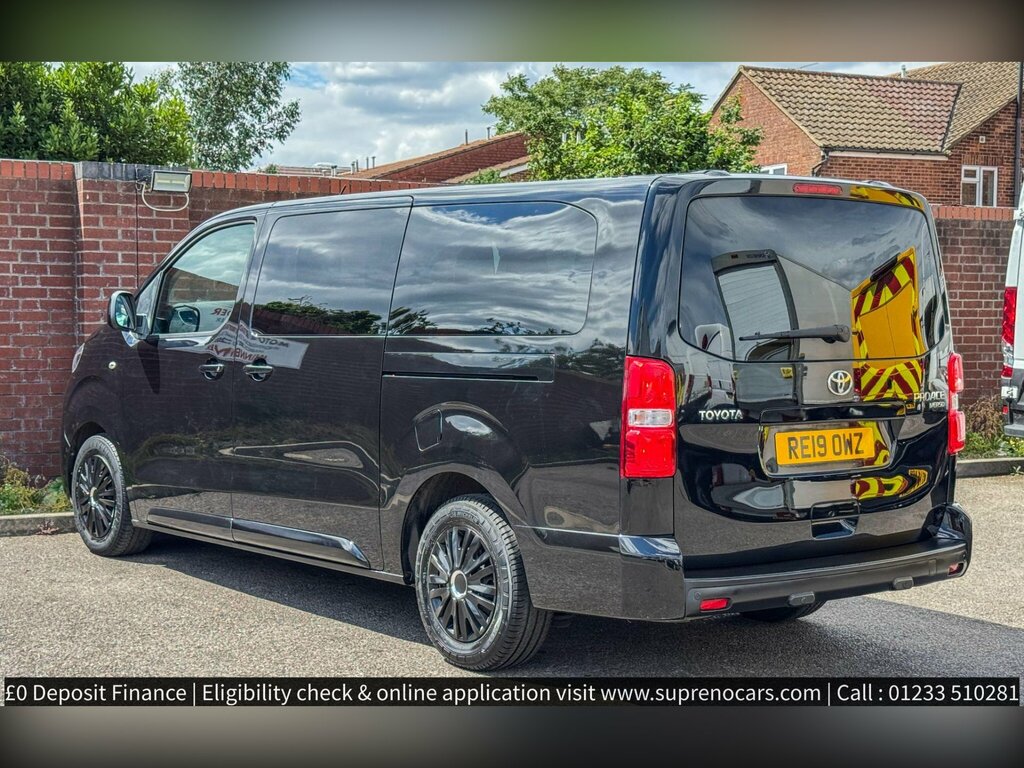 Toyota PROACE 2.0D Shuttle Long Mpv Lwb Euro 6 Black #5