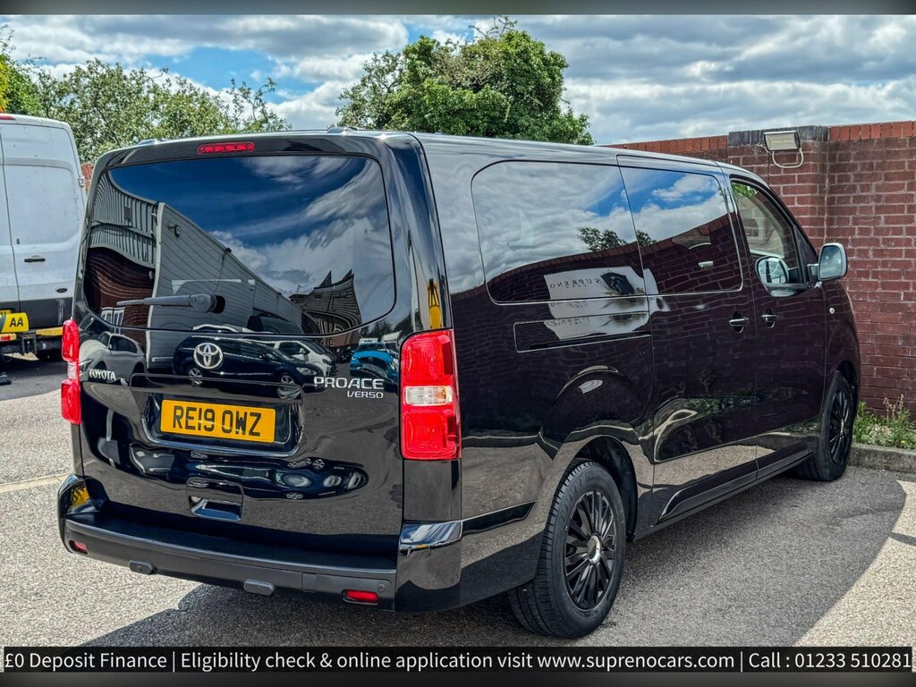 Toyota PROACE 2.0D Shuttle Long Mpv Lwb Euro 6 Black #6