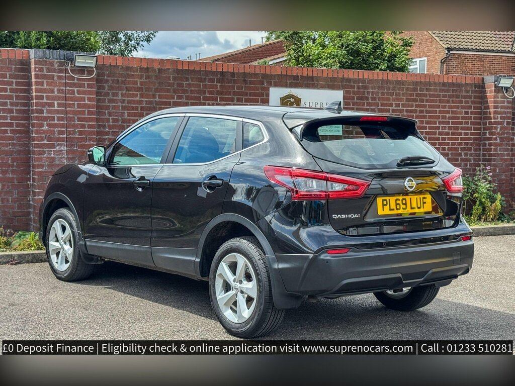 Nissan Qashqai 1.3 Dig-t Acenta Premium Suv Eur PL69LUF Black #5
