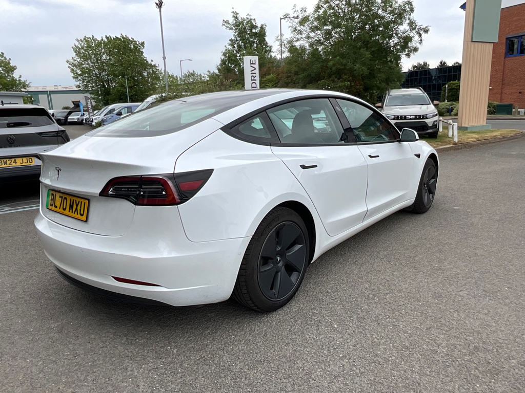 Tesla Model 3 Standard Range Plus Saloon Rwd BL70MXU White #5