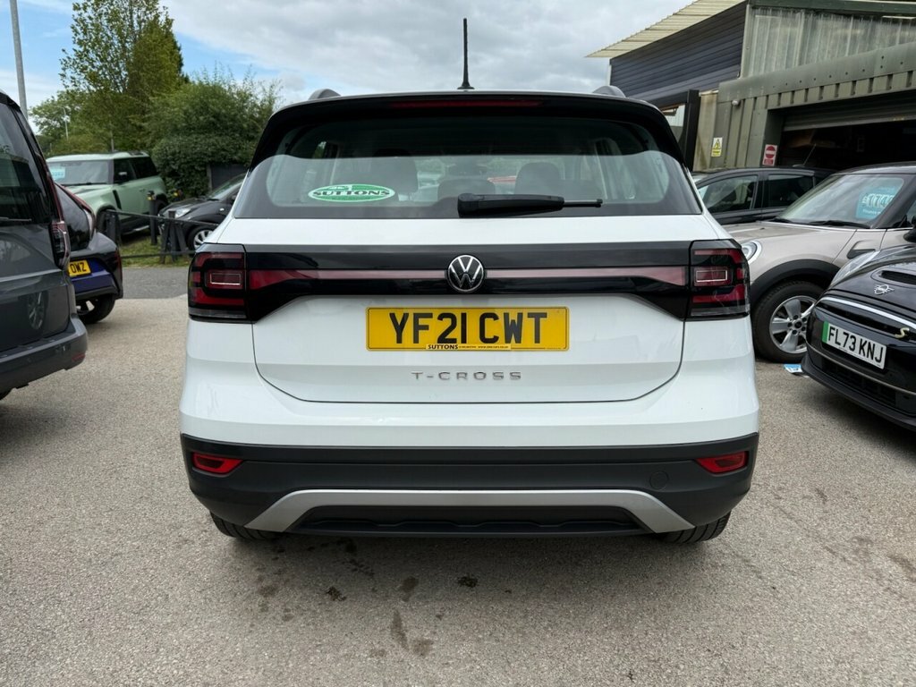 Volkswagen T-Cross 1L Se YF21CWT White #5