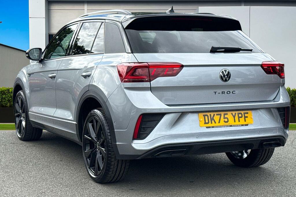 Volkswagen T-Roc 1.5 Tsi Black Edition Plus Dsg Tailg DK75YPF Silver #2