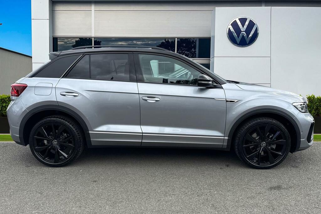 Volkswagen T-Roc 1.5 Tsi Black Edition Plus Dsg Tailg DK75YPF Silver #3