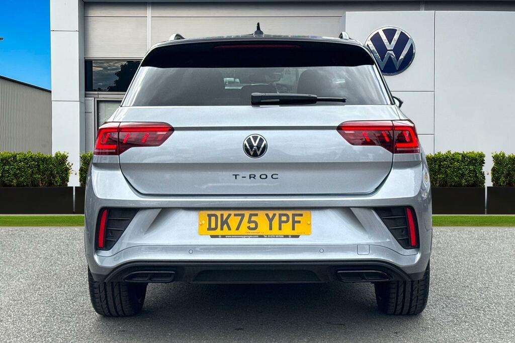 Volkswagen T-Roc 1.5 Tsi Black Edition Plus Dsg Tailg DK75YPF Silver #4