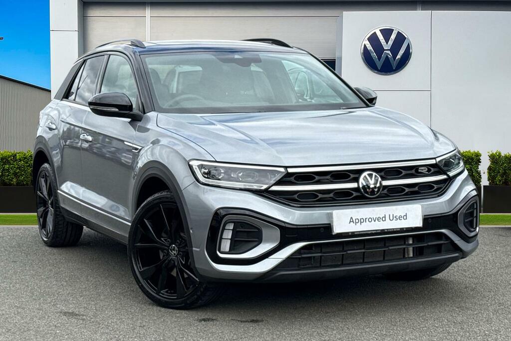 Volkswagen T-Roc 1.5 Tsi Black Edition Plus Dsg Tailg DK75YPF Silver