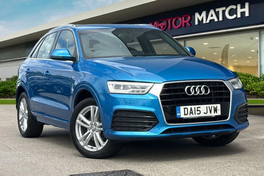 Audi Q3 2.0 Tdi S Line Euro 6 Ss Blue