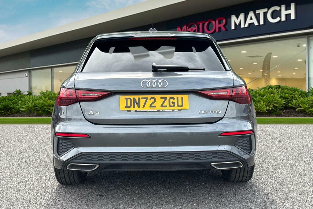 Audi A3 1.0 Tfsi 30 S Line Sportback Euro 6 Ss DN72ZGU Grey #4