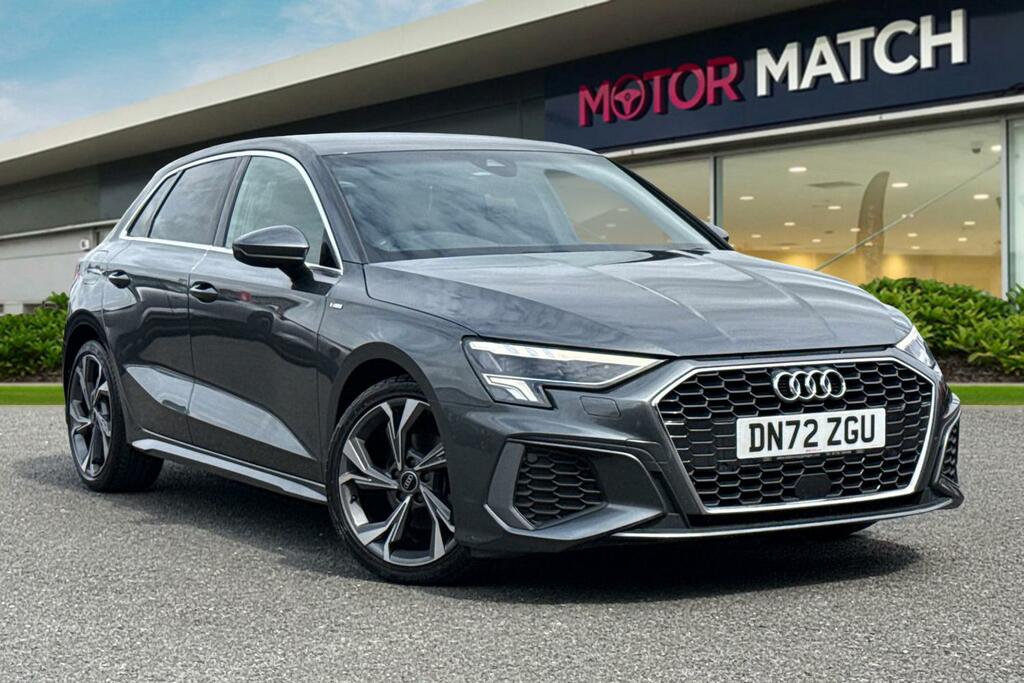 Audi A3 1.0 Tfsi 30 S Line Sportback Euro 6 Ss Grey
