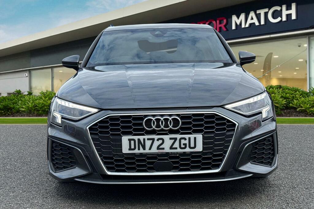 Audi A3 1.0 Tfsi 30 S Line Sportback Euro 6 Ss DN72ZGU Grey #5