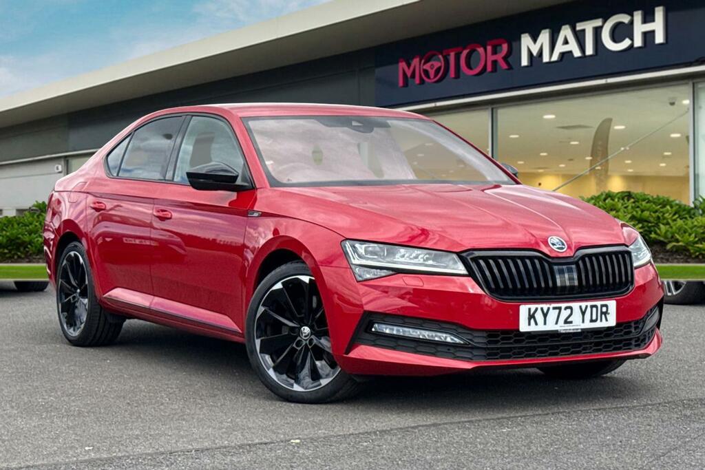 Skoda Superb 2.0 Tsi Sportline Plus Dsg 4Wd Euro 6 Ss Red