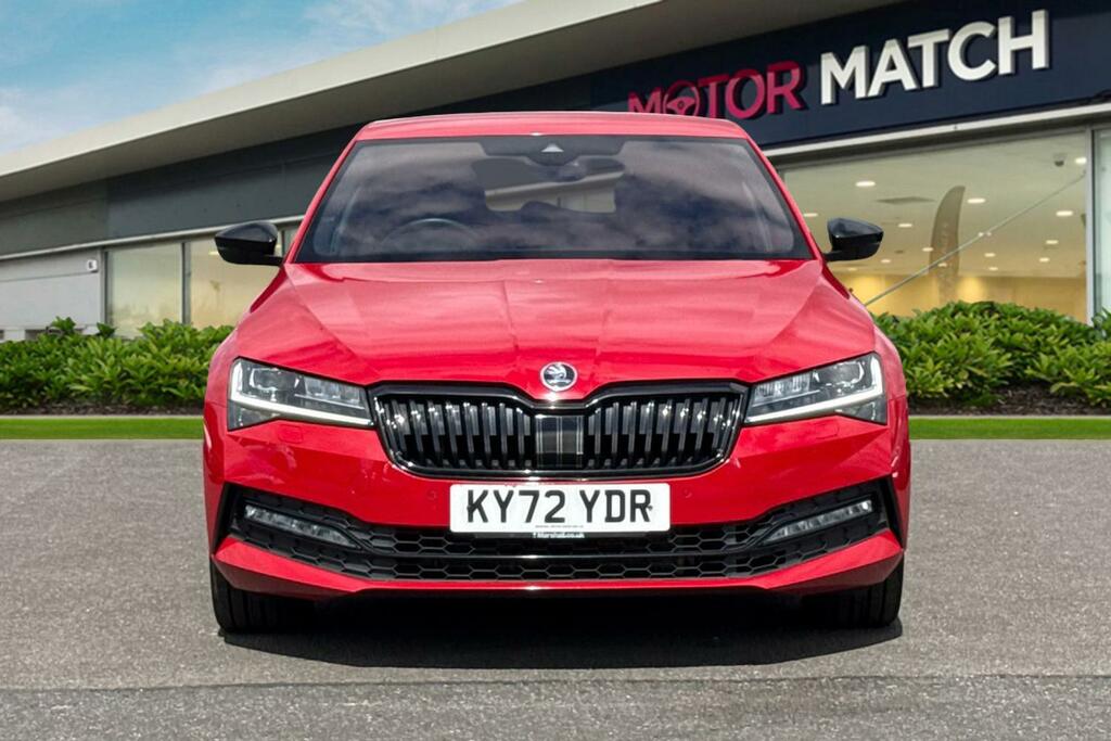 Skoda Superb 2.0 Tsi Sportline Plus Dsg 4Wd Euro 6 Ss Red #5