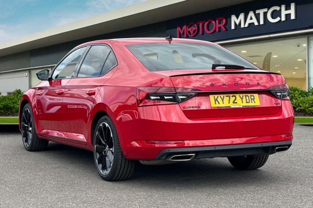 Skoda Superb 2.0 Tsi Sportline Plus Dsg 4Wd Euro 6 Ss Red #2