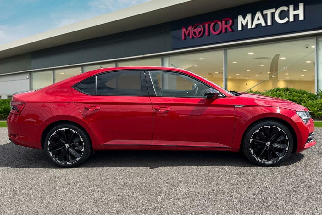 Skoda Superb 2.0 Tsi Sportline Plus Dsg 4Wd Euro 6 Ss Red #3
