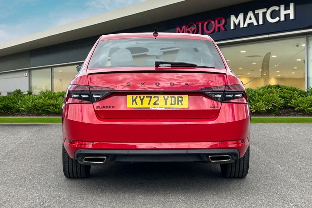 Skoda Superb 2.0 Tsi Sportline Plus Dsg 4Wd Euro 6 Ss Red #4