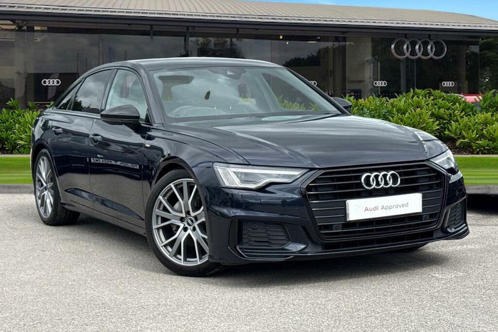 Audi A6 Saloon Black Edition 40 Tdi 204 Ps S Tronic Blue
