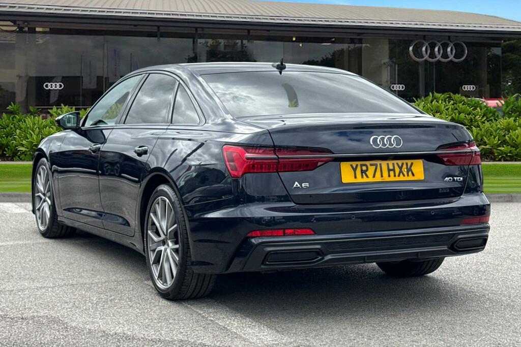 Audi A6 Saloon Black Edition 40 Tdi 204 Ps S Tronic Blue #2
