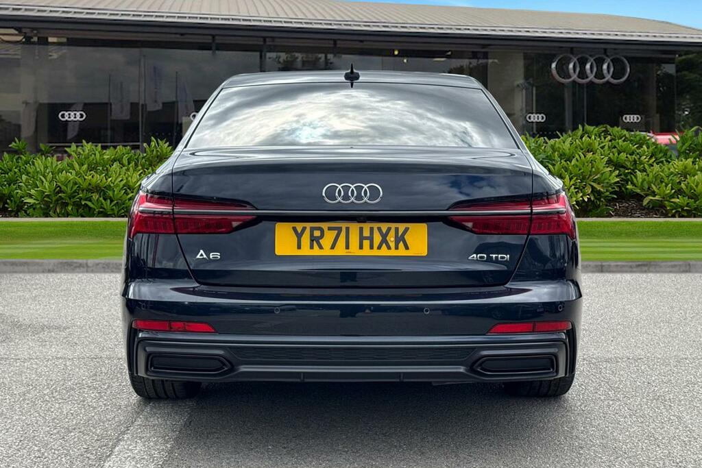 Audi A6 Saloon Black Edition 40 Tdi 204 Ps S Tronic Blue #4