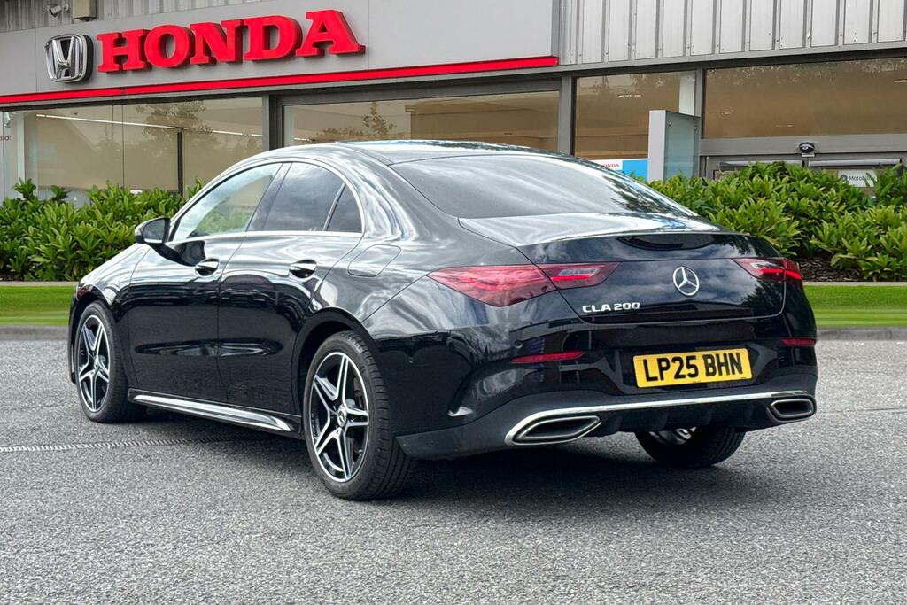 Mercedes-Benz CLA Class 1.3 Cla200h Mhev Amg Line Executive Coupe 7G-dct LP25BHN Black #2