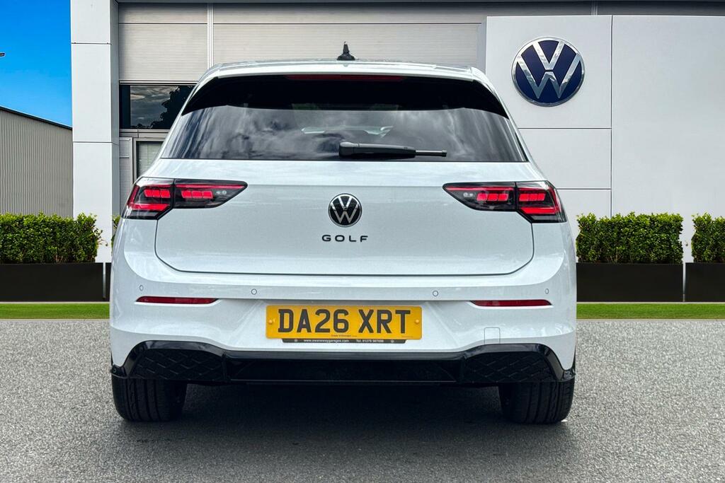 Volkswagen Golf 1.5 Tsi 150 Black Edition DA26XRT White #4