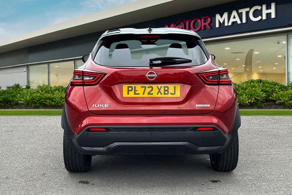 Nissan Juke 1.6 Hybrid Tekna Red #4