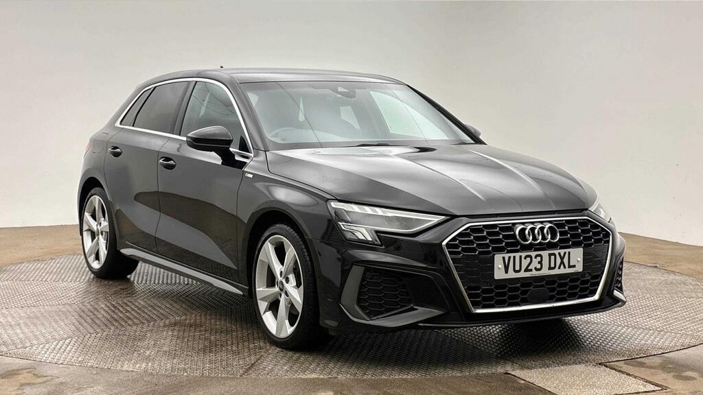 Audi A3 S Line 35 Tfsi 150 Ps 6-Speed Black