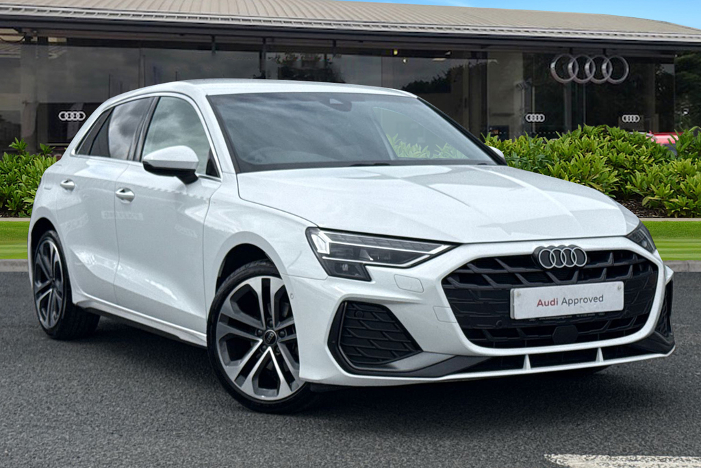 Audi A3 S Line 30 Tfsi 116 Ps 6-Speed White