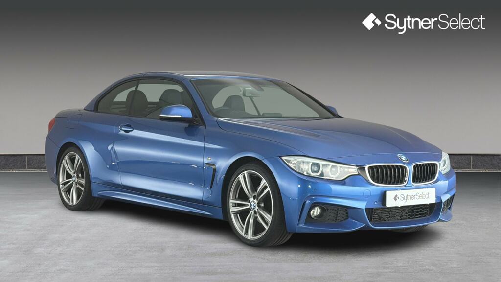 BMW 4 Series 420I M Sport Blue