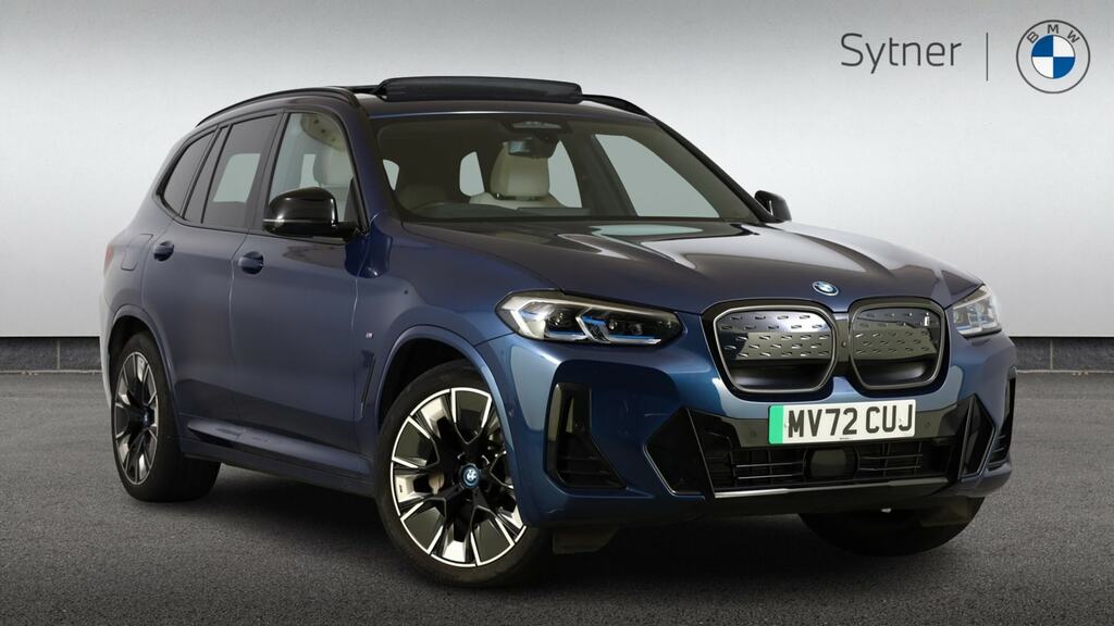 BMW iX3 210Kw M Sport Pro 80Kwh Blue
