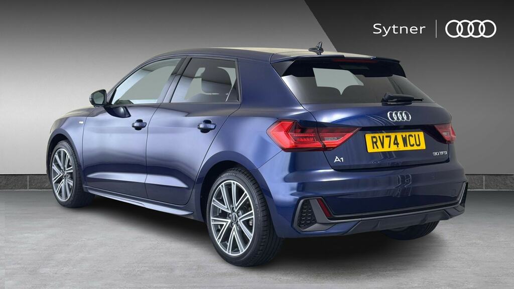 Audi A1 30 Tfsi S Line S Tronic Tech Pack Pro RV74WCU Blue #3