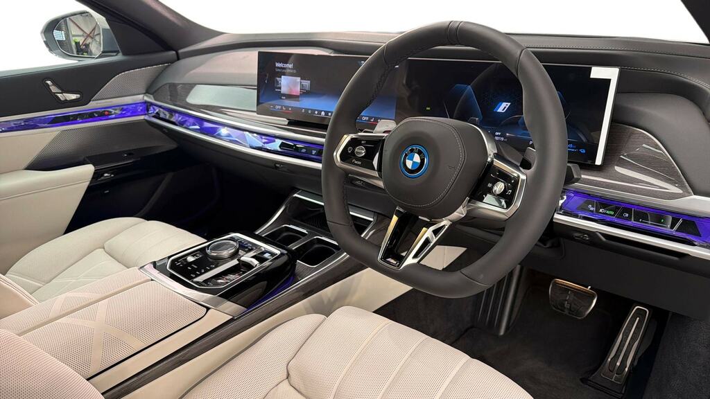 BMW 7 Series 750E Xdrive M Sport Grey #6