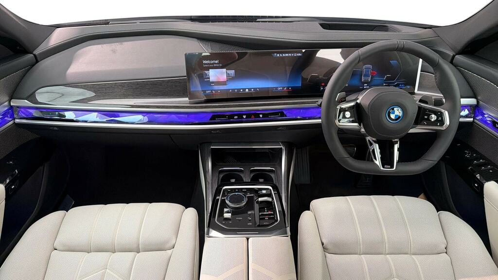 BMW 7 Series 750E Xdrive M Sport Grey #4