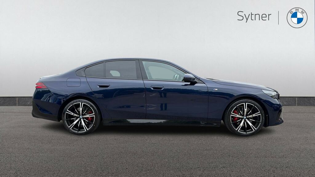 BMW 5 Series 520I M Sport Pro Blue #3