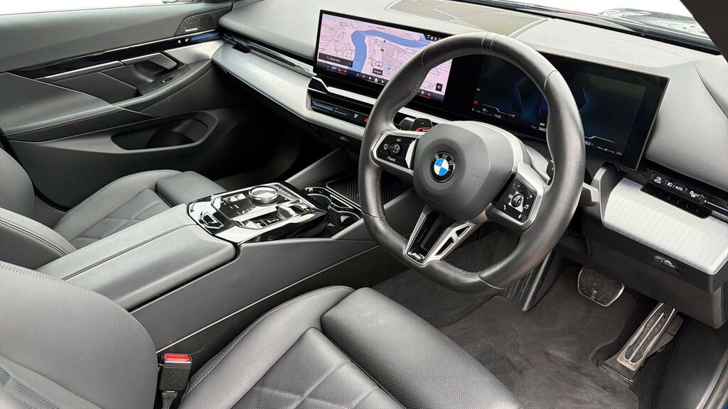 BMW 5 Series 520I M Sport Pro Blue #6
