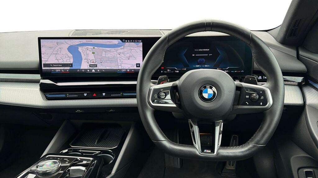BMW 5 Series 520I M Sport Pro Blue #5
