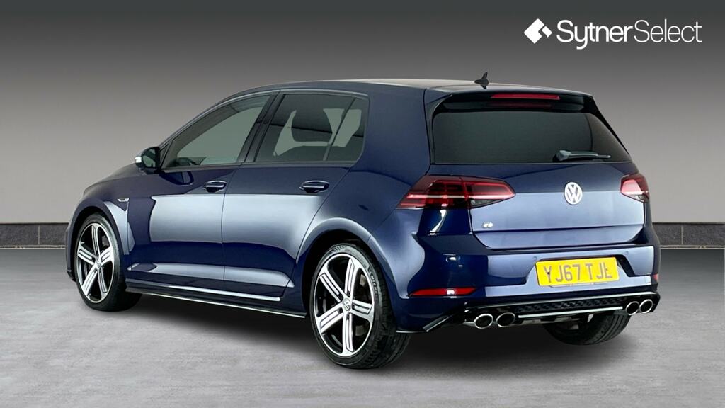 Volkswagen Golf 2.0 Tsi 310 R 4Motion Dsg YJ67TJL Blue #2
