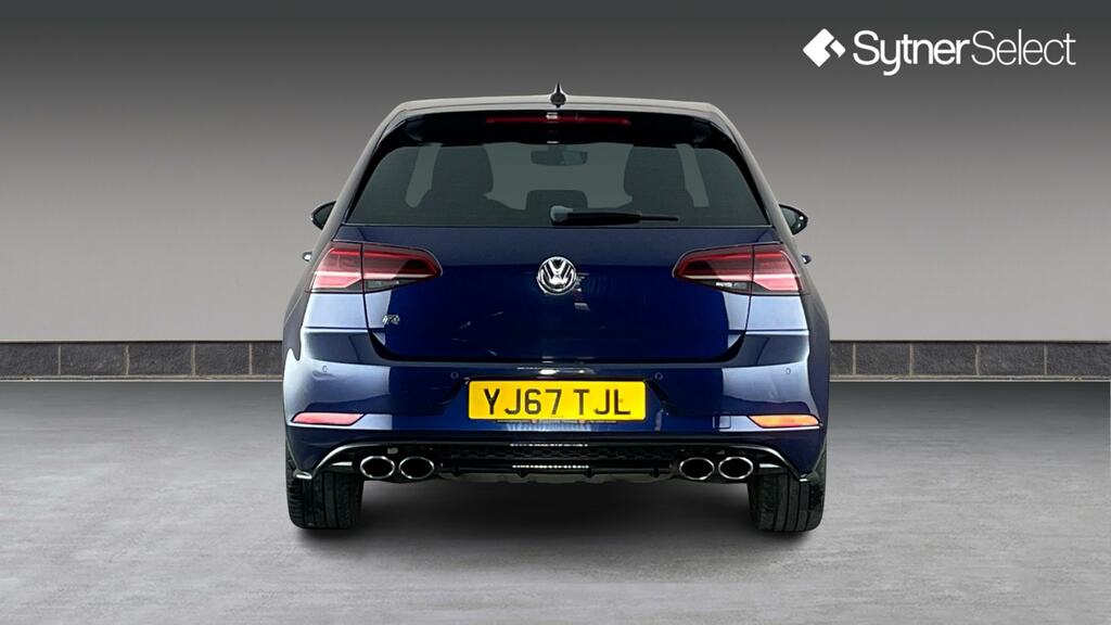 Volkswagen Golf 2.0 Tsi 310 R 4Motion Dsg YJ67TJL Blue #5