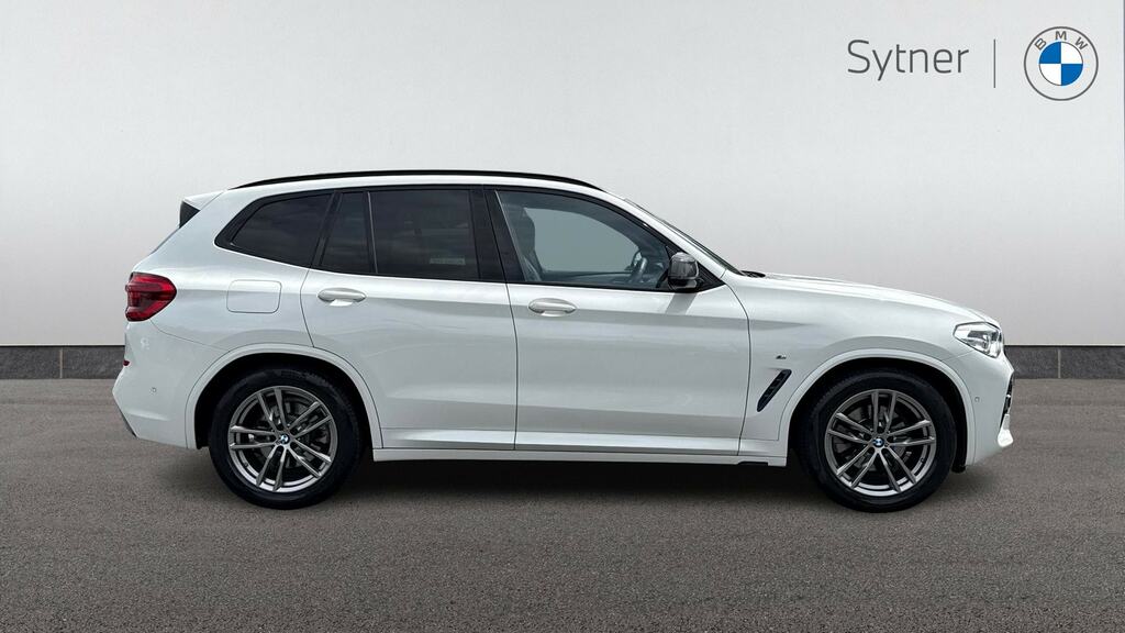 BMW X3 Xdrive20i M Sport Step EU69WUW White #3