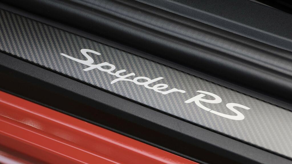 Porsche 718 Spyder Rs Spyder Pdk Euro 6 Red #23