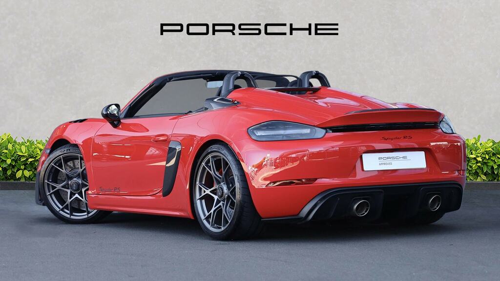 Porsche 718 Spyder Rs Spyder Pdk Euro 6 Red #2