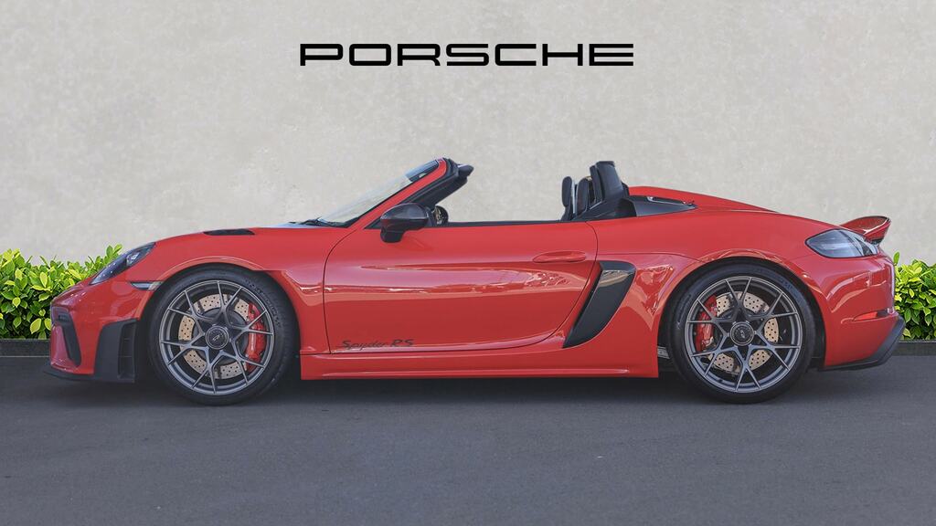 Porsche 718 Spyder Rs Spyder Pdk Euro 6 Red #5