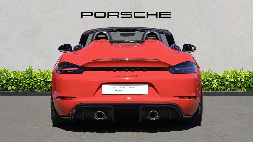 Porsche 718 Spyder Rs Spyder Pdk Euro 6 Red #7